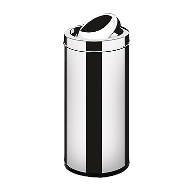 Lixeira Inox 16L: Praticidade e Luxo
