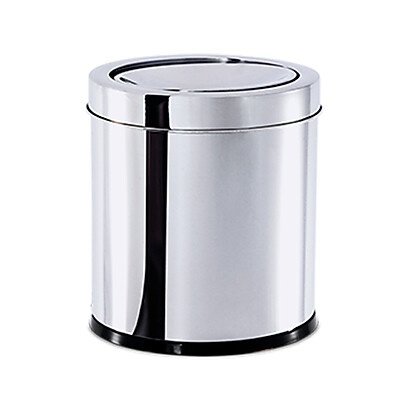 Lixeira Inox 5,4L Brinox: Elegância e Praticidade