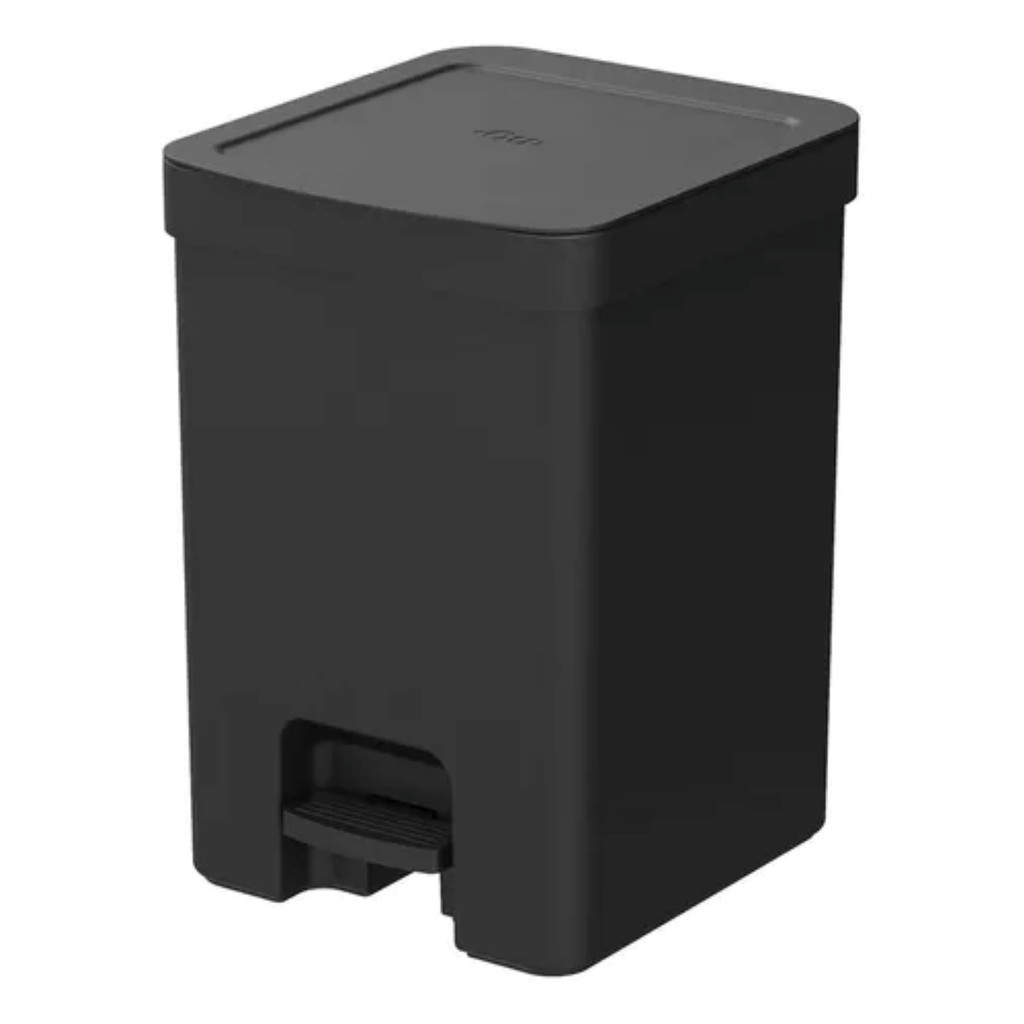 Lixeira Pedal Preta 6L Martiplast: Higiene e Praticidade no Banheiro