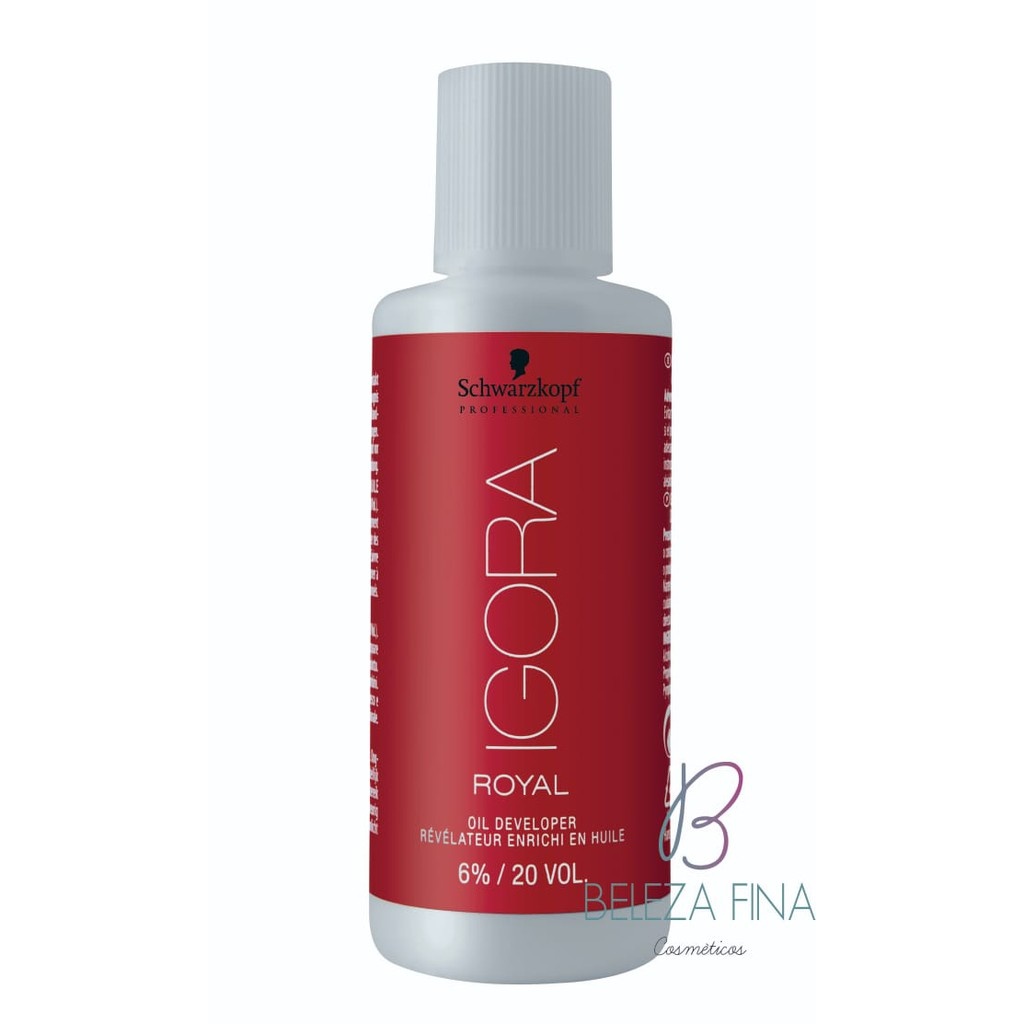 Loção Ativadora Igora Royal 60ml: Brilho e Cor Intensa para Cabelos