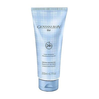 Loção Hidratante Desodorante Giovanna Baby Blue – 200 mL