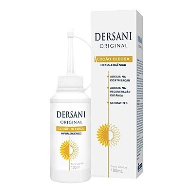 Locao Oleosa Dersani Original 100ml: Cura e Proteção para Feridas