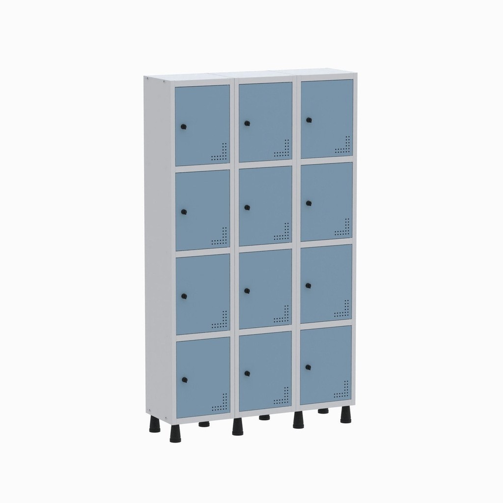 Locker Aço 12 Portas: Organize com Segurança!