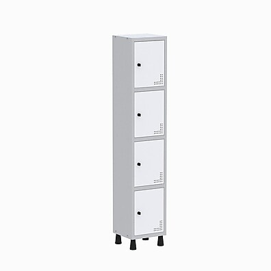 Locker Aço 4 Portas: Organize com Segurança!