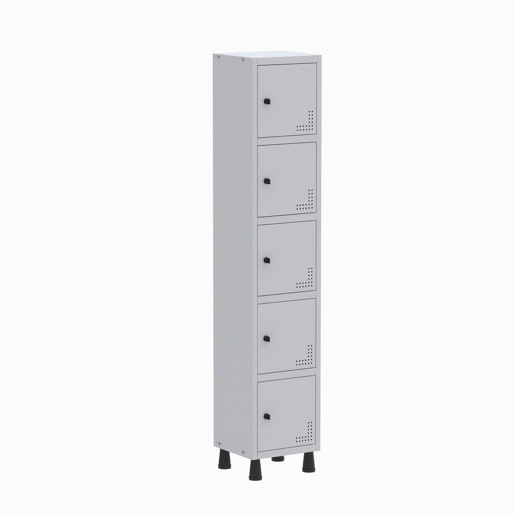 Locker Aço 5 Portas: Organize com Segurança!