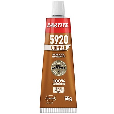 Loctite 5920: Silicone de Cobre Alta Temp. 55g