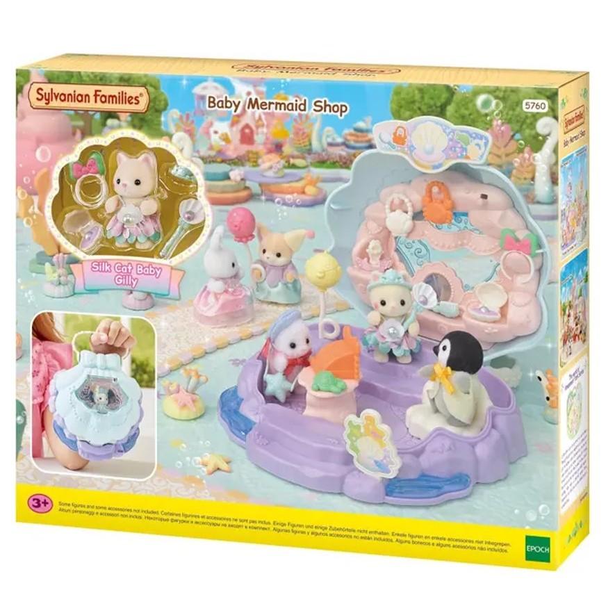 Loja da Bebê Sereia Sylvanian Families: Diversão Aquática!