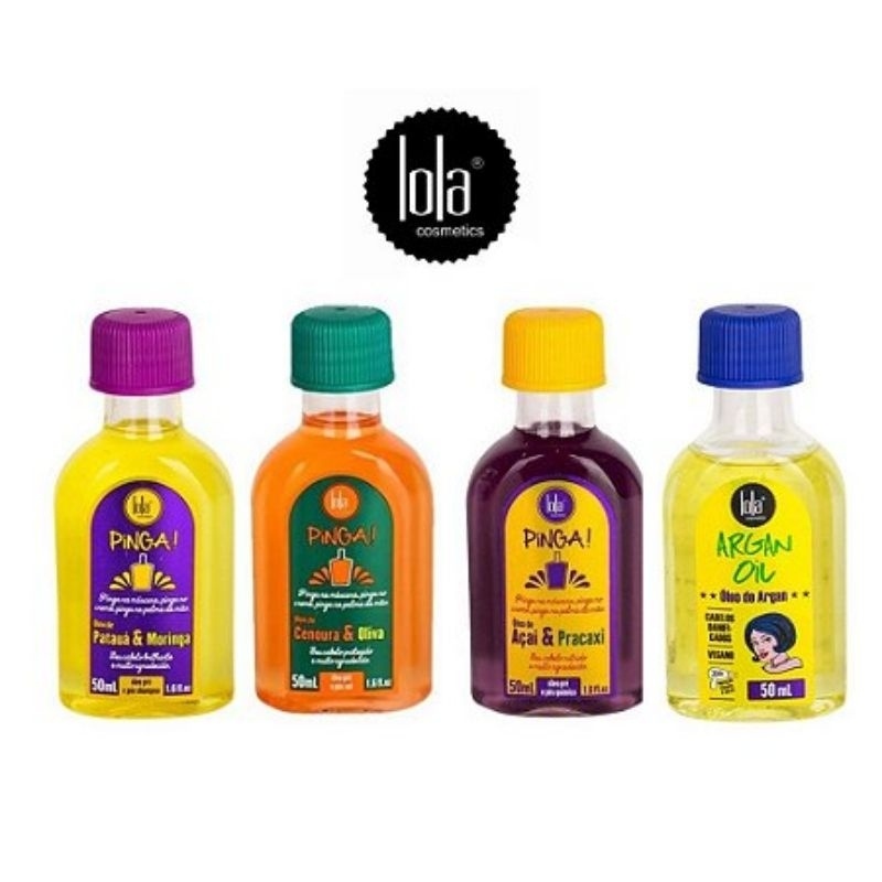 Lola Cosmetics Pinga! Óleo Multifuncional: Repara Pontas e Protege Cabelos