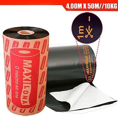 Lona Preta 4x60m: Proteção Imbatível!