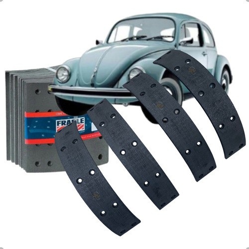 Lonas de Freio Traseiras Frasle: Fusca 1500/1600