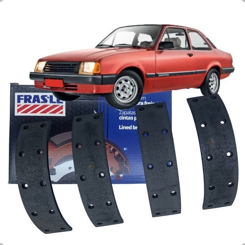 Lonas de Freio Traseiro Chevette 1.6 Frasle – Original!