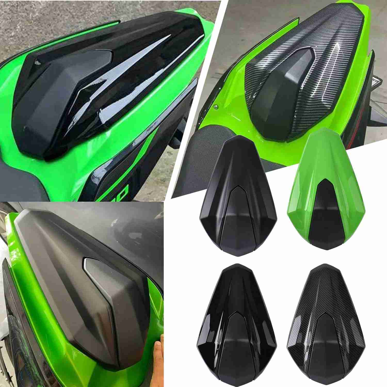 Capa Assento Traseiro Kawasaki Ninja 400 Z400 (2017-2024) - Carbon Look