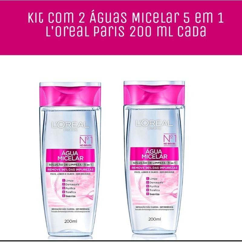 L'Oréal Água Micelar 5 em 1: Pele Limpa e Radiante!