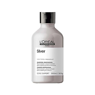 L'Oréal Pro Silver Shampoo Rn21 300ml: Acabe com o Amarelo nos Fios