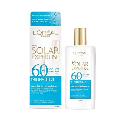 L'Oréal The Invisible FPS60: Proteção Solar Imbatível