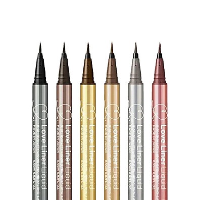 Love Liner: Delineador Líquido Perfeito em 6 Cores