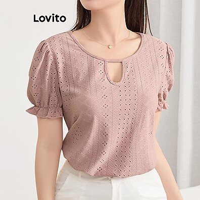 Lovito Blusa Boho Recortada: O Charme do Verão!