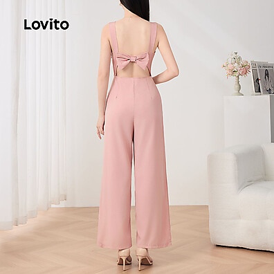 lovito-macacao-elegante-com-laco-liso-estilo-e-conforto