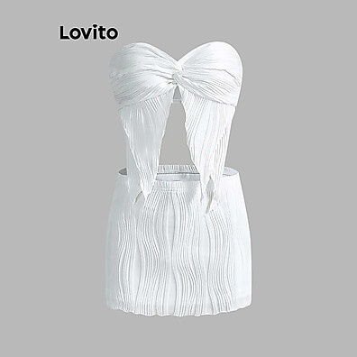 Lovito: Tops e Calças Casuais Femininas