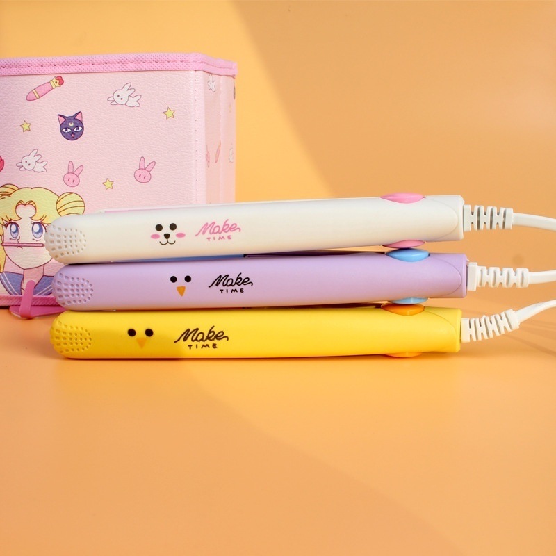 Mini Chapinha Portátil: Cabelo Liso em Qualquer Lugar!
