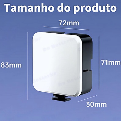 Luz LED Portátil para Fotos e Vídeos: Iluminação Profissional em Qualquer Lugar