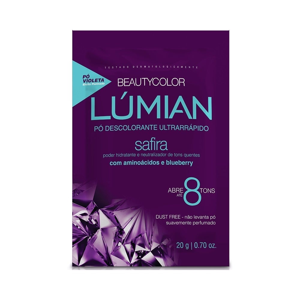 Lumián Safira: Descoloração Rápida e Hidratada