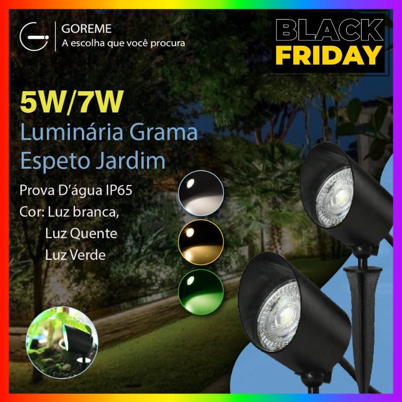 Luminária Espeto LED Jardim: Ilumine com Estilo!