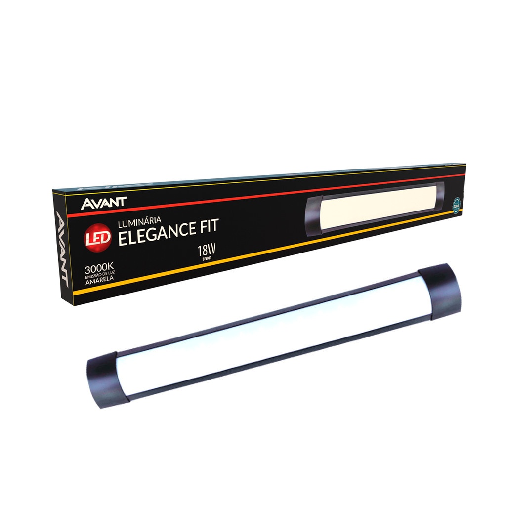 Luminária LED Elegance Fit: Iluminação Sofisticada