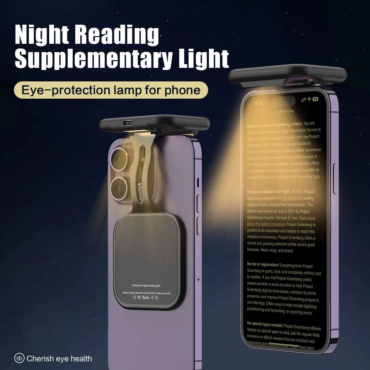 Luminária Leitura Noturna: Proteja Seus Olhos!