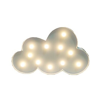 Luminária Nuvem LED: Decore Festas com Magia ✨