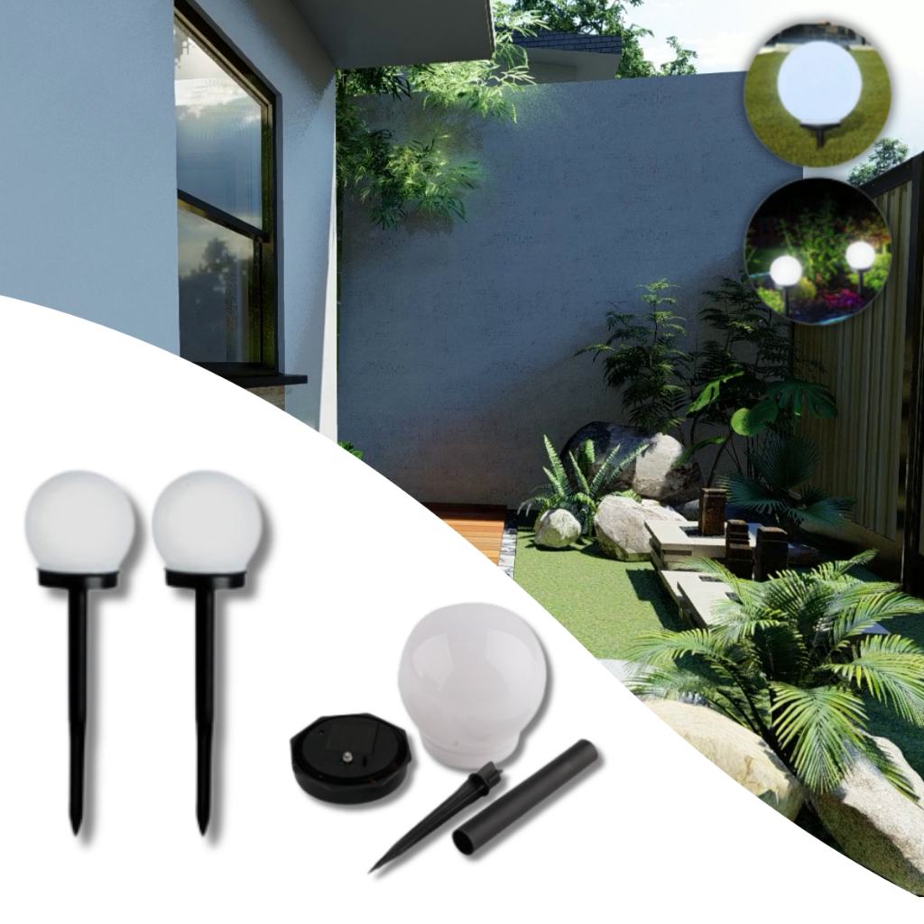 Luminária Solar Xtronic: 8 Horas de Luz para Seu Jardim