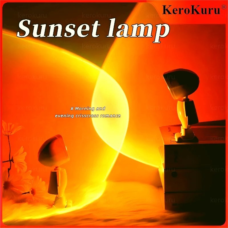 Luminária Sunset: Crie Ambientes Mágicos!
