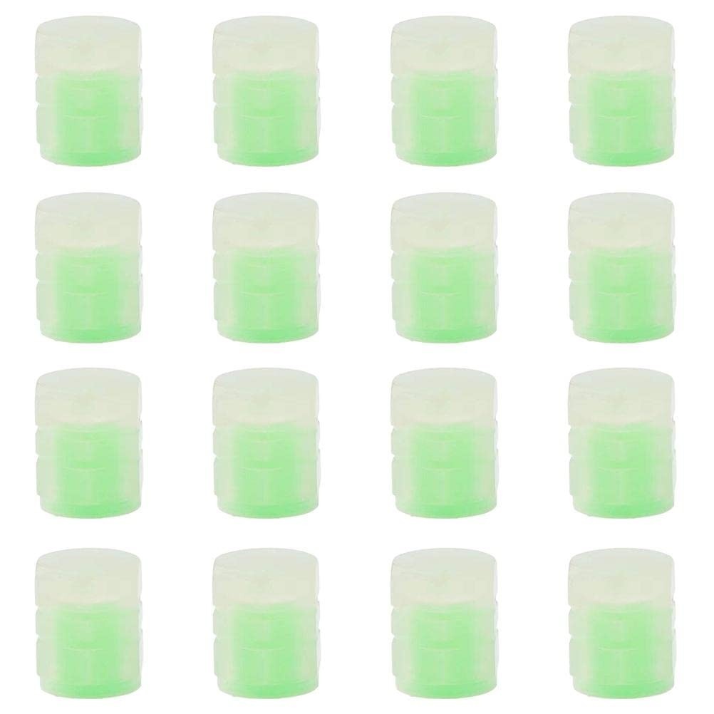 Tampas de Válvula Luminosas AQXREIGHT 16pcs: Estilo e Segurança para Seu Veículo