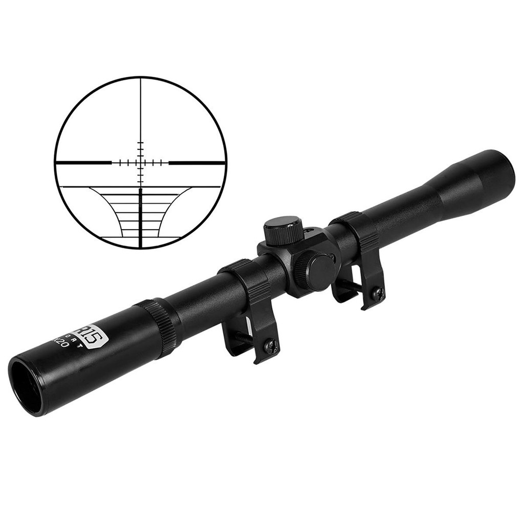 Luneta AR15 Sport 4x20: Precisão ao Alcance!