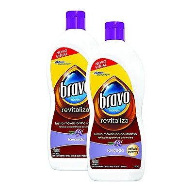 Lustra-Móveis Bravo 200ml – Brilho e Cuidado Lavanda