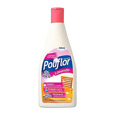 Lustra Móveis Lavanda Poliflor: Brilho e Proteção!