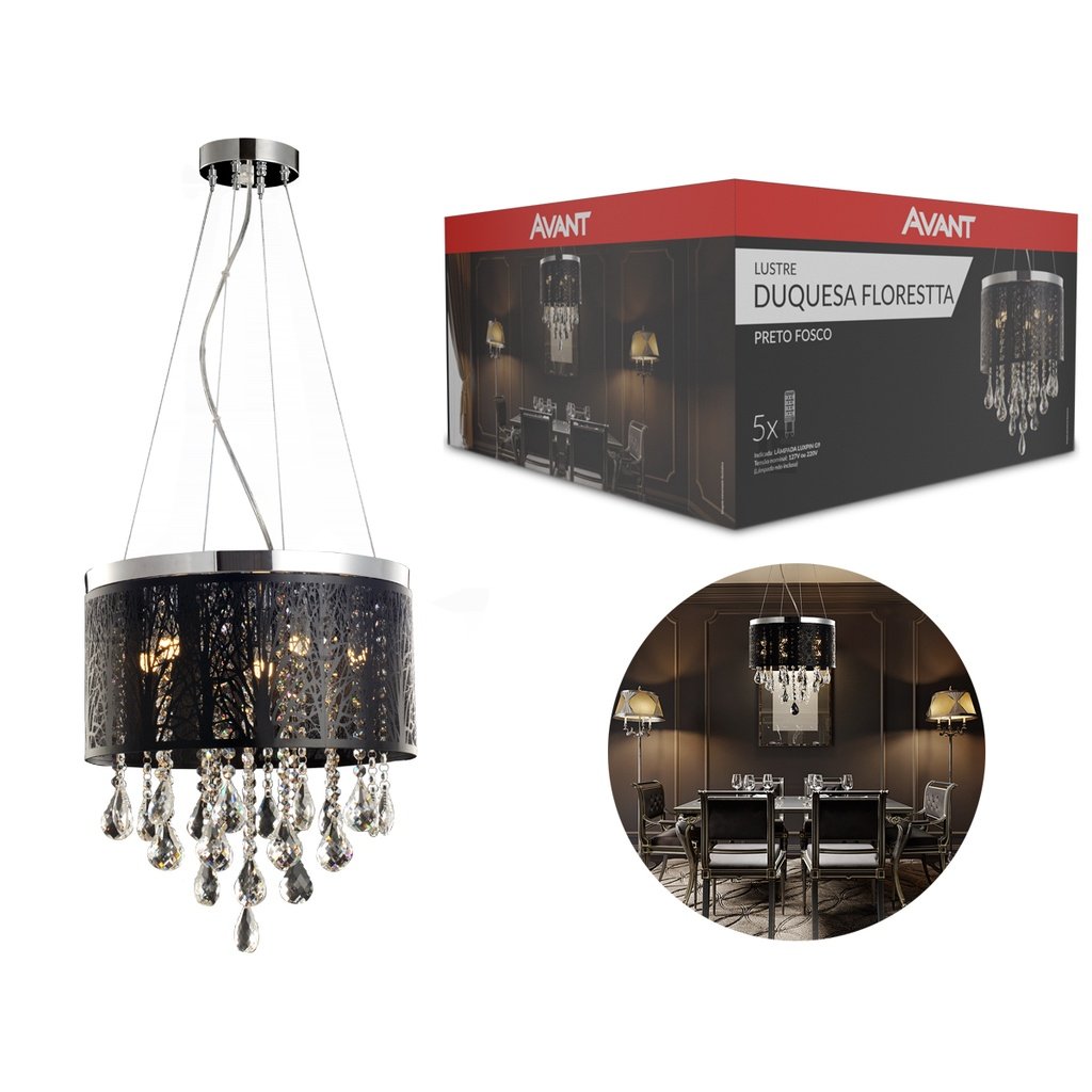 Lustre Duquesa: Elegância Clássica para sua Casa