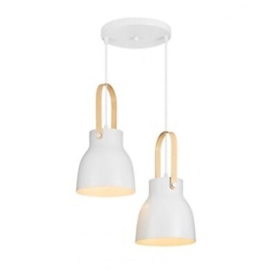 Lustre Pendente Cônico Duplo Elgin: Ilumine com Estilo!