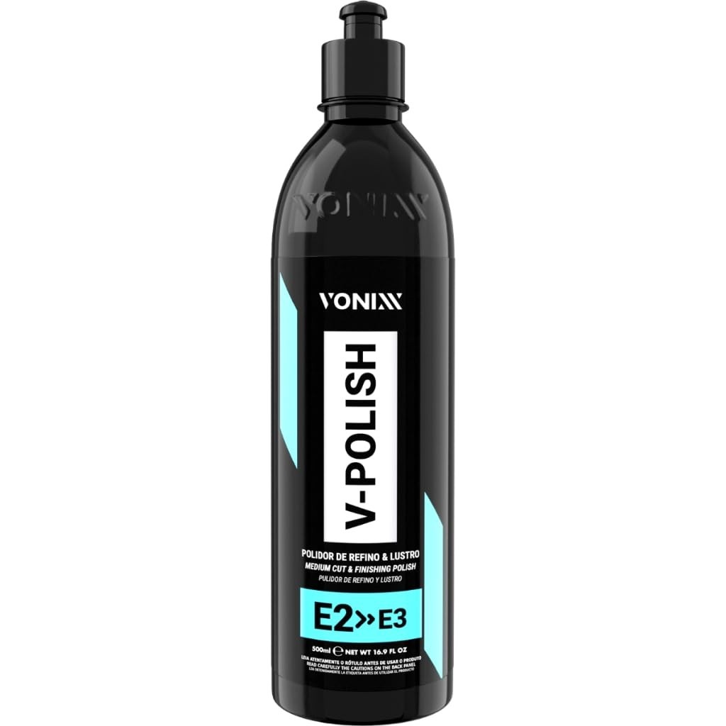 V-Polish 500ml - Polidor de Refino e Lustro para Carros | Vonixx