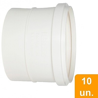 Luva de Esgoto 75mm: 10 Unidades para sua Obra