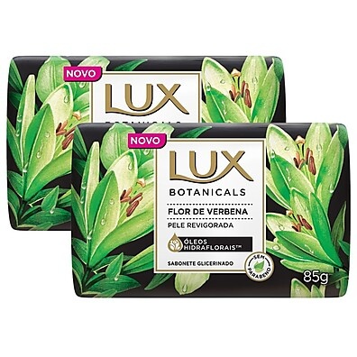 Lux Botanicals Verbena: Kit 2 Sabonetes Revigorantes