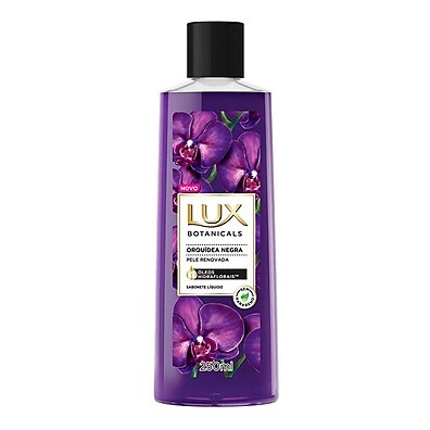 Lux Sabonete Líquido Orquídea Negra 250ml: Limpeza e Relaxamento
