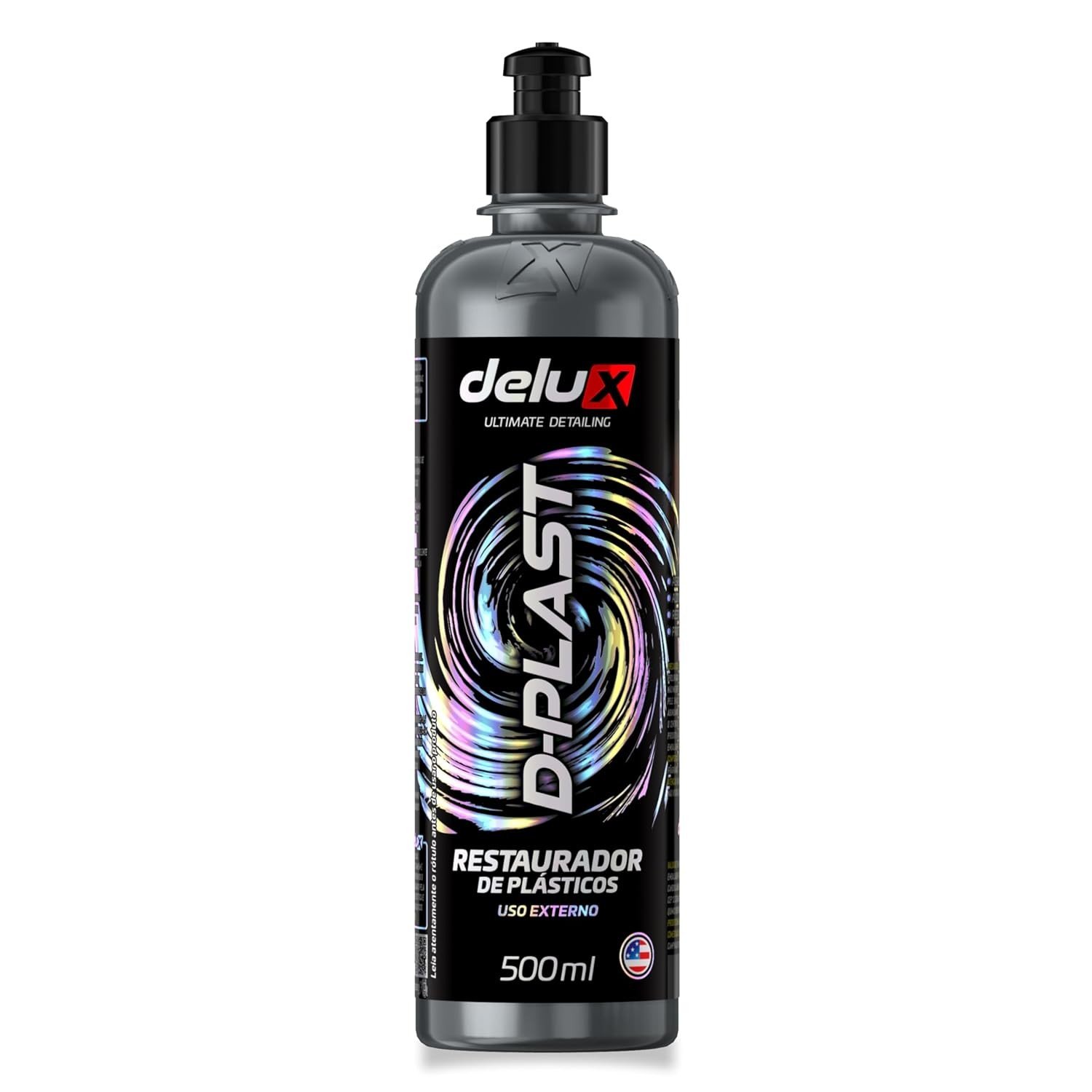 Luxcar Delux D-Plast: Revitalize e Proteja Plásticos Externos (500ml)