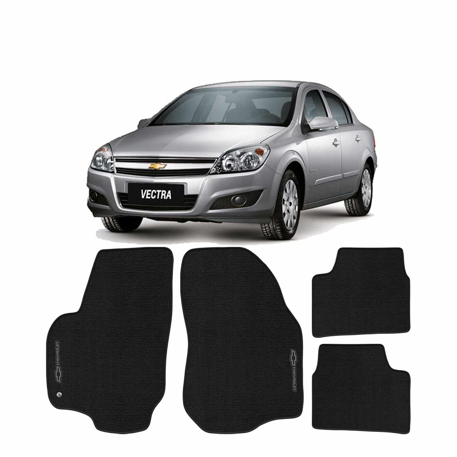 Jogo de Tapete Carpete de Luxo para Chevrolet Vectra (1997-2011) - Elegância e Proteção