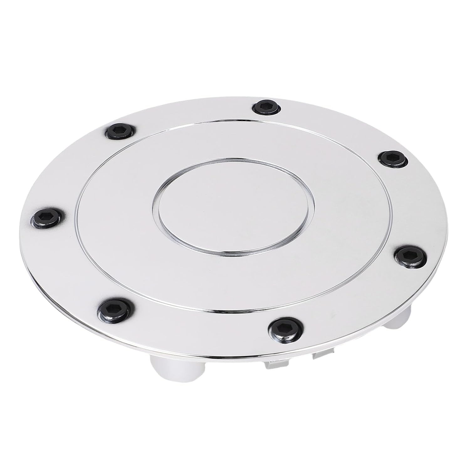 Calota Central Lyrlody 5 Lug Luxo Cromada: Proteção e Estilo para Suas Rodas