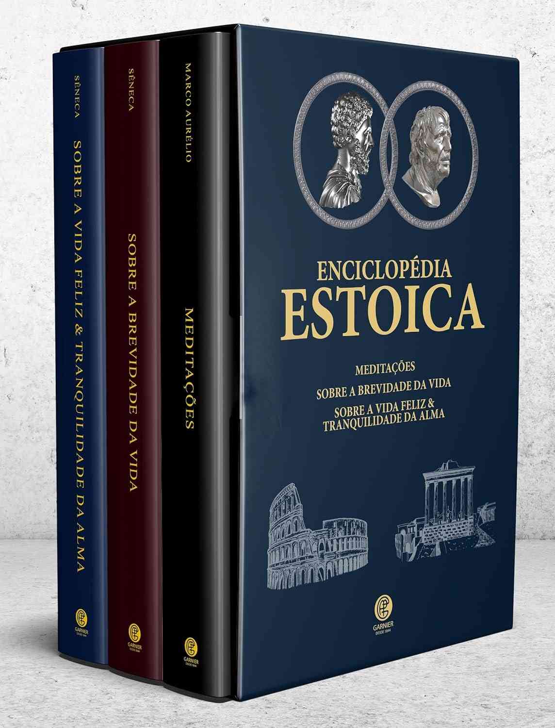 Box Biblioteca Estoica Edição de Luxo: Sabedoria Atemporal para a Vida