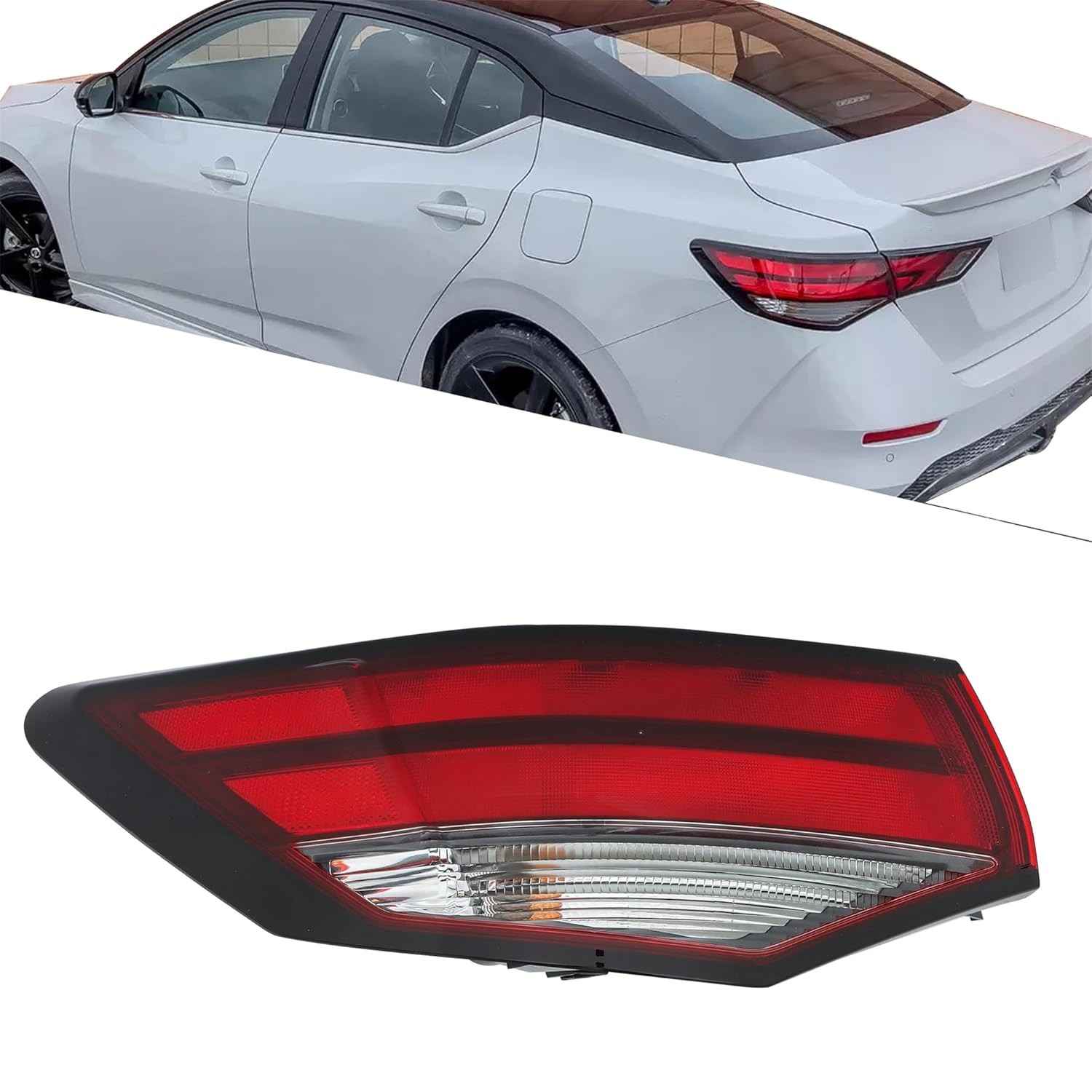 Luz Traseira Esquerda Nissan Sentra 2021-2023 - Segurança e Estilo para o Lado do Motorista