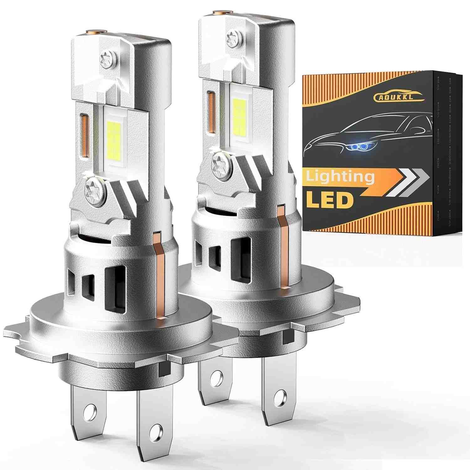 Lâmpadas de Neblina H7 Super Brilhantes 6500K - 700% Mais Luz, Plug & Play