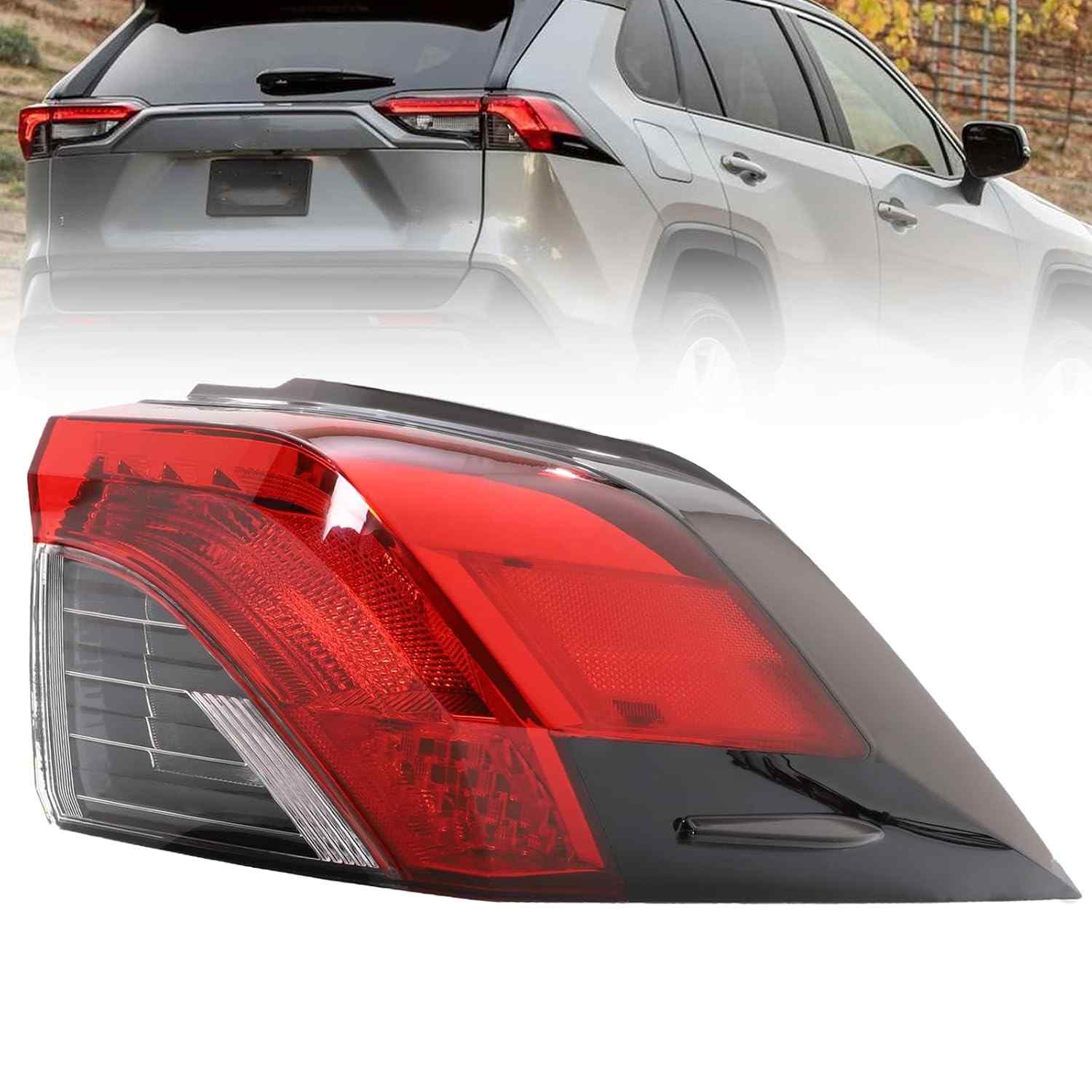 Luz Traseira LED RAV4 2019-2021: Segurança e Estilo para o Lado do Passageiro
