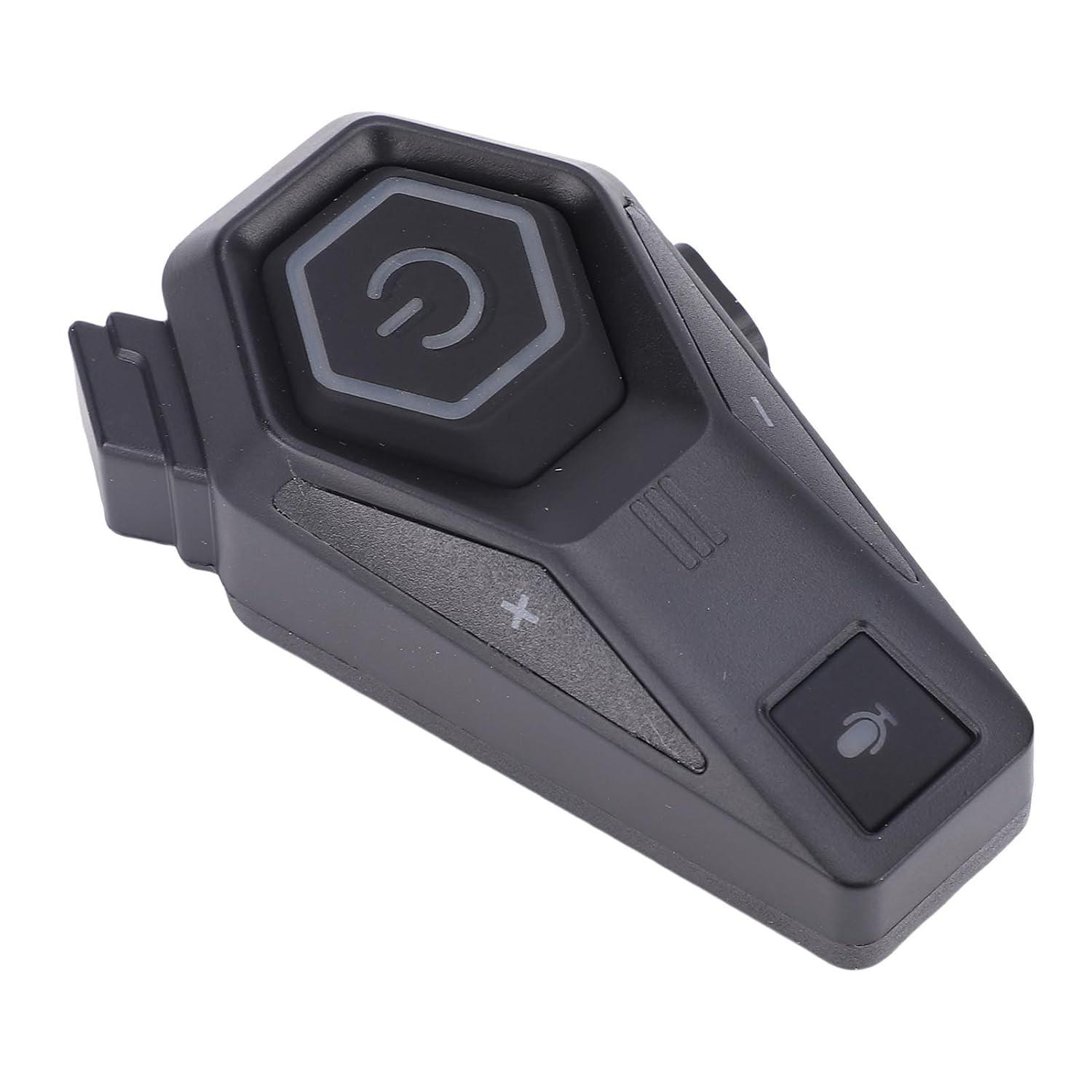 Fone de Ouvido Bluetooth 5.3 para Motoqueiro: IPX6, Cancelamento de Ruído e Luz Ambiente